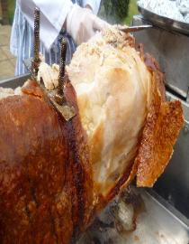 hog roast catering pictures
